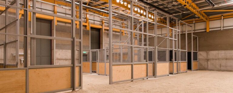 zoo Giraffe enclosure Edinburgh New Building