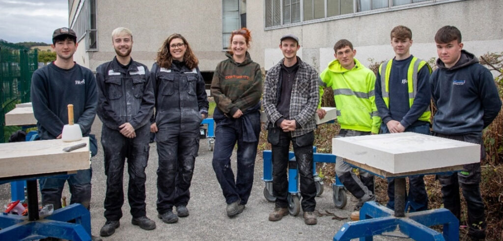 stonemasons in training fife, Scotland