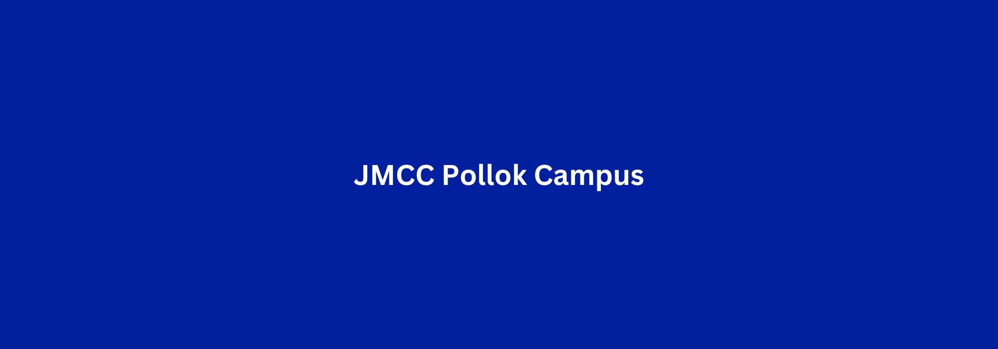 JMCC Pollok Campus