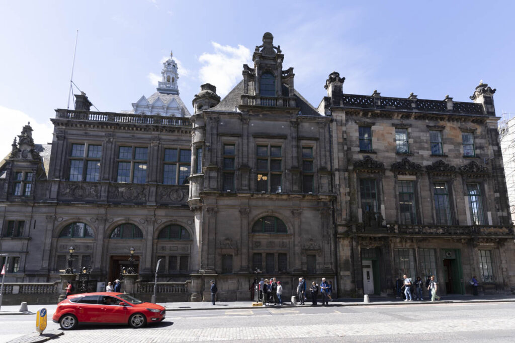 central library in Edinburgh