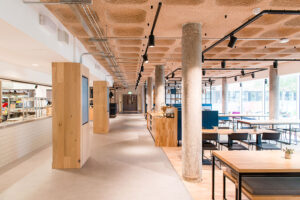 E-Cafe Edinburgh College of Art Construction