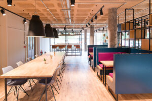 E-Cafe Edinburgh College of Art Construction