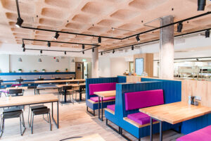 E-Cafe Edinburgh College of Art Construction