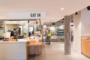 E-Cafe Edinburgh College of Art Construction