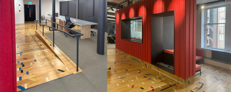 garment factory Glasgow refurbishment