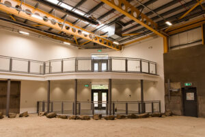 New build giraffe house Edinburgh Zoo